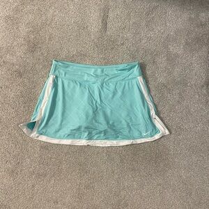 Mint/teal nike tennis skort
